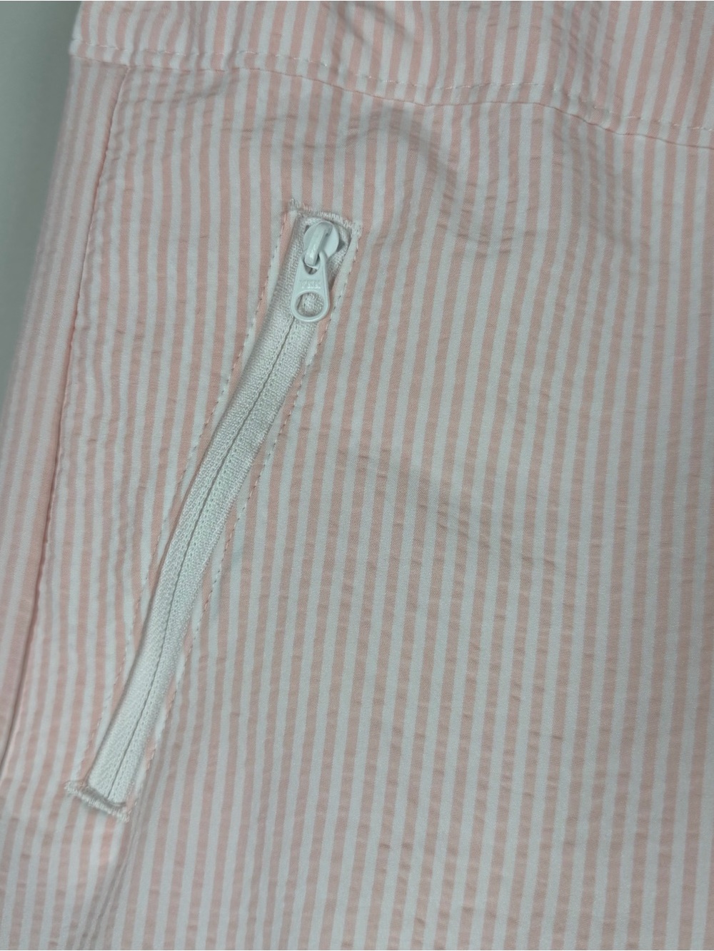 Women’s Pink Ribbed Drawstring Shorts - Picture 4 of 9